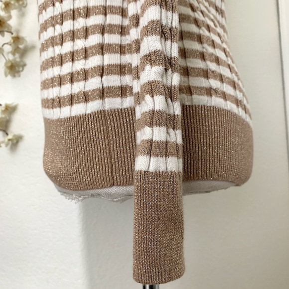 TALBOTS Pullover Striped Sweater - Picture 9 of 13